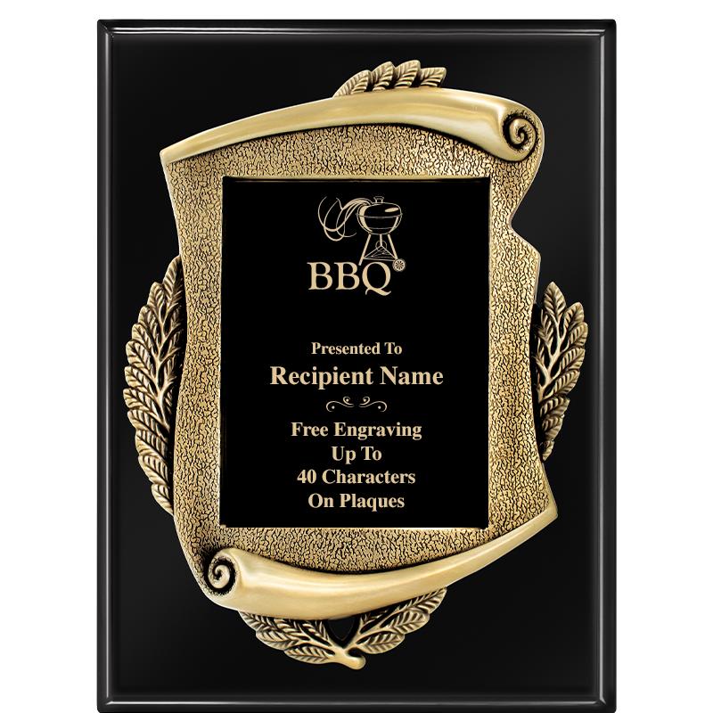 9X12 EBONY PIANO MAYORS PLQ