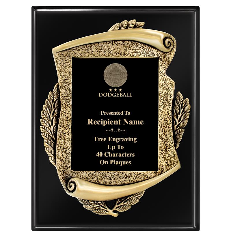 9X12 EBONY PIANO MAYORS PLQ