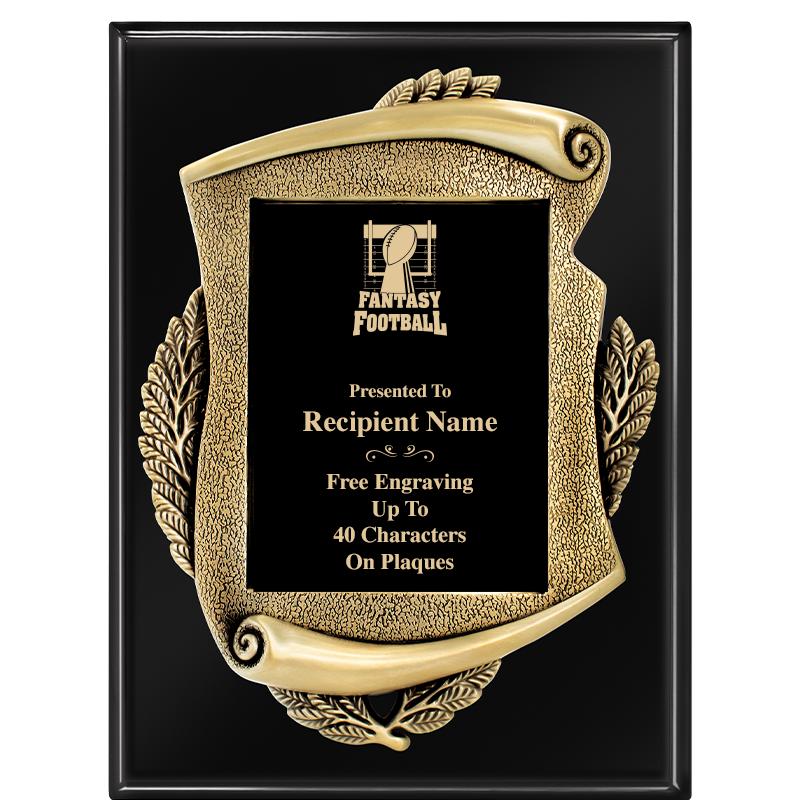 9X12 EBONY PIANO MAYORS PLQ