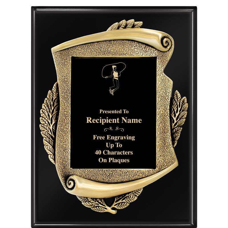 9X12 EBONY PIANO MAYORS PLQ