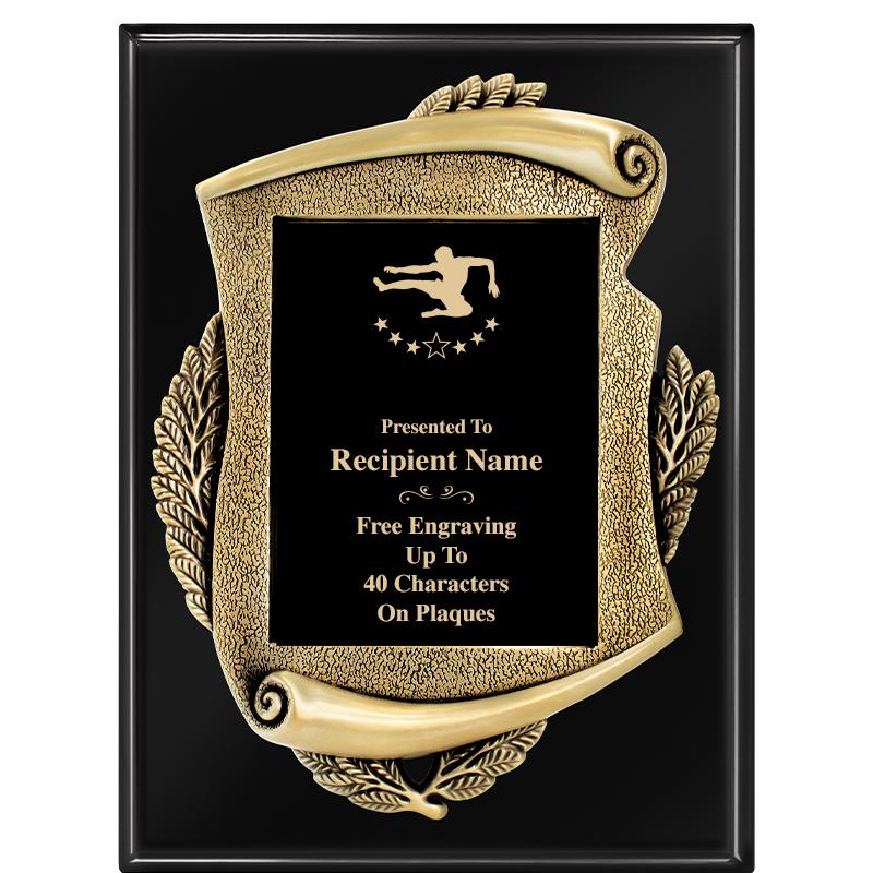 9X12 EBONY PIANO MAYORS PLQ