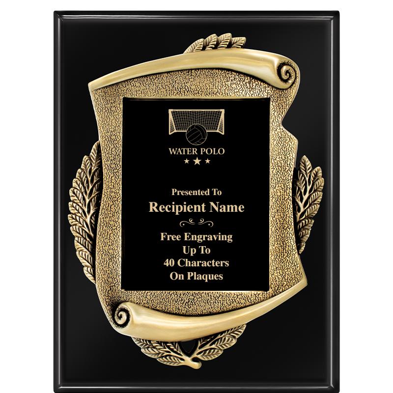 9X12 EBONY PIANO MAYORS PLQ