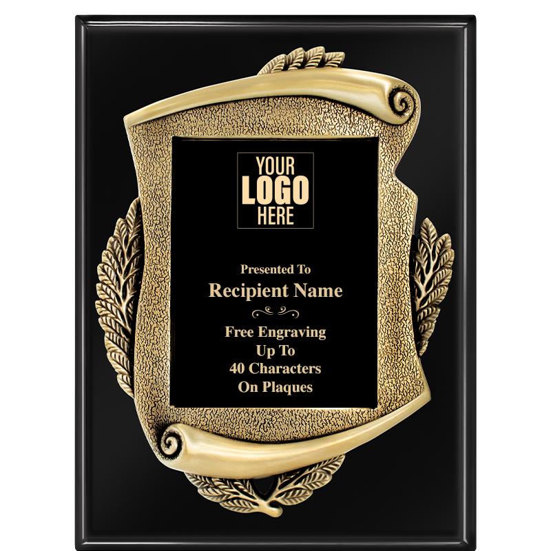 9X12 EBONY PIANO MAYORS PLQ