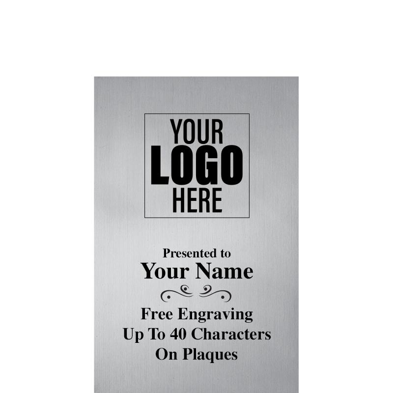 5x7 METALLIX PLAQUE SLVR PLT