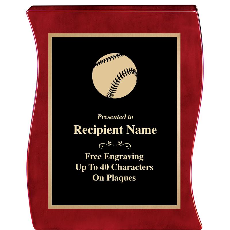 Baseball Plaques Crown Awards