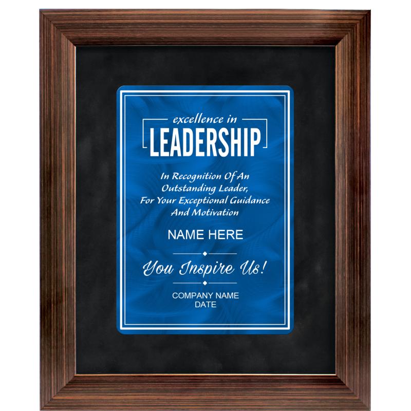 9X11 LDRSHP PRDIGM FRM PLQ BZ