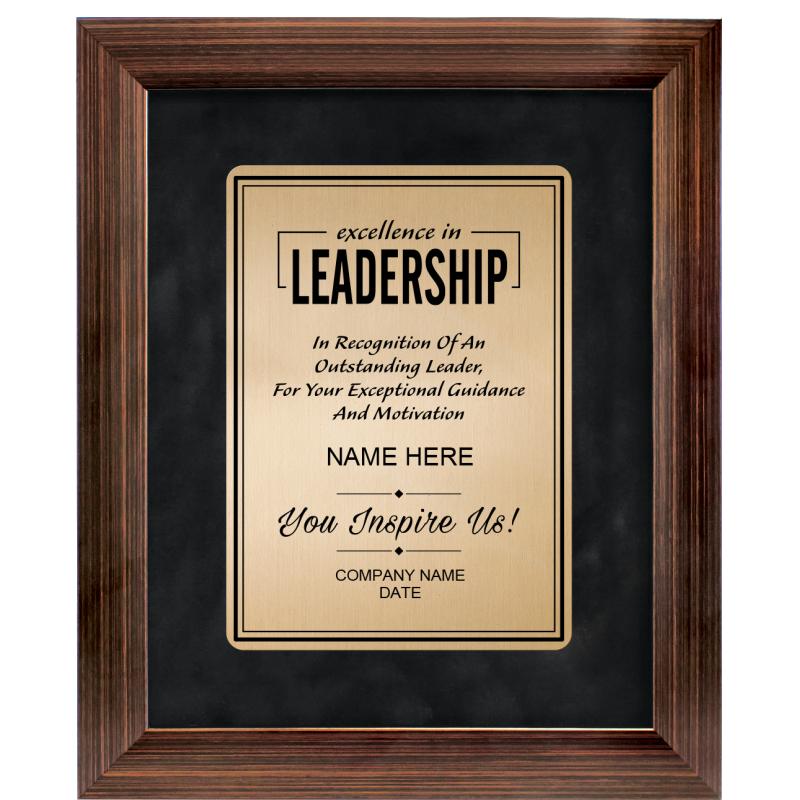 9X11 LDRSHP PRDIGM FRM PLQ BZ