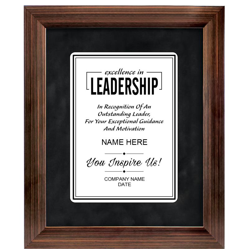 9X11 LDRSHP PRDIGM FRM PLQ BZ