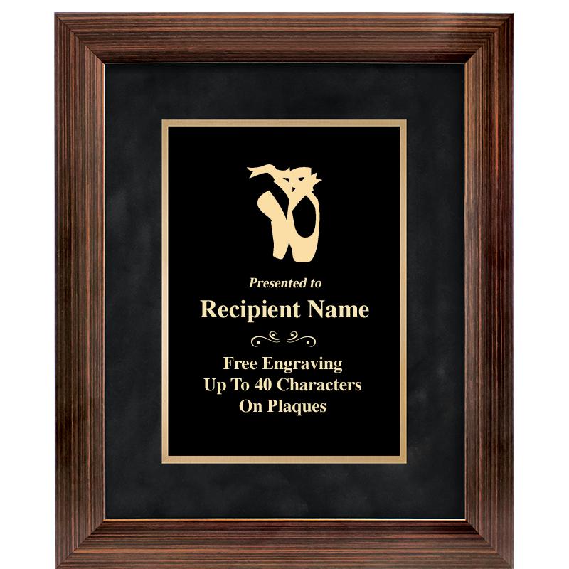 9x11 PARADIGM FRM PLQ BLK-BZ