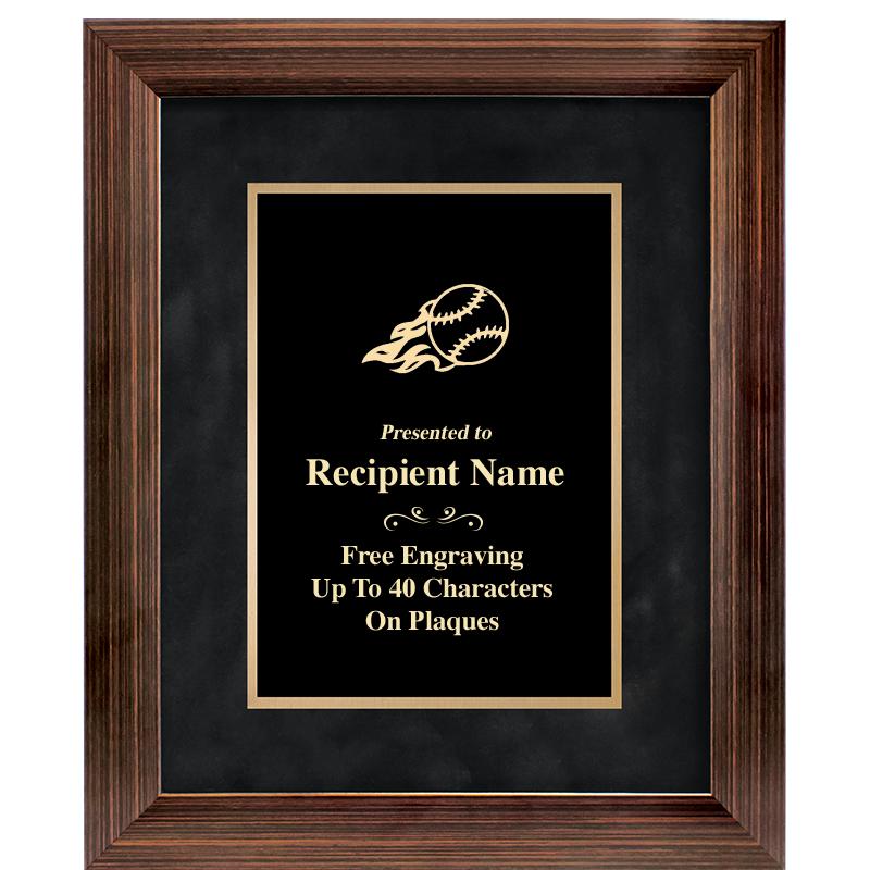 9x11 PARADIGM FRM PLQ BLK-BZ