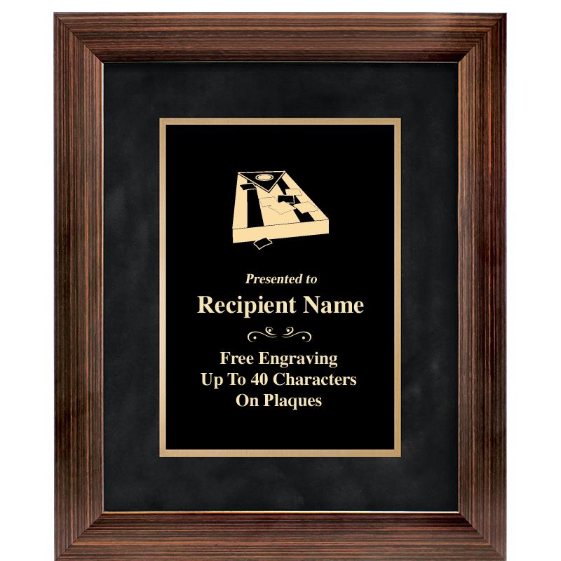 9x11 PARADIGM FRM PLQ BLK-BZ