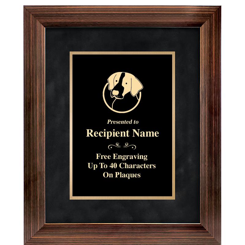 9x11 PARADIGM FRM PLQ BLK-BZ