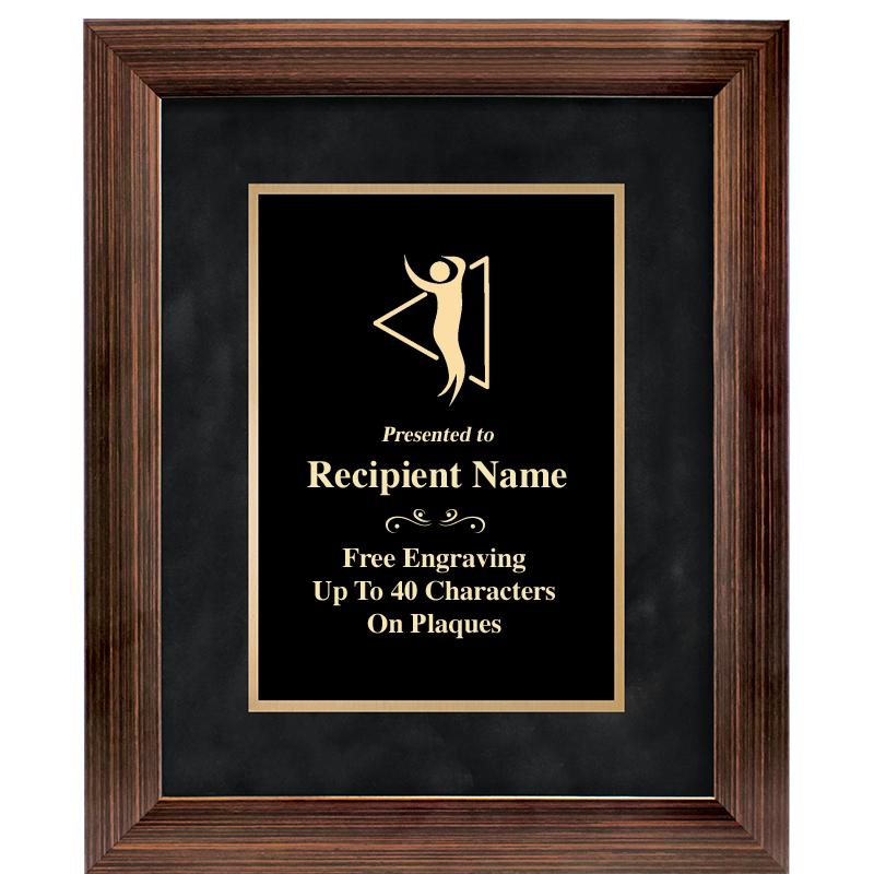 9x11 PARADIGM FRM PLQ BLK-BZ