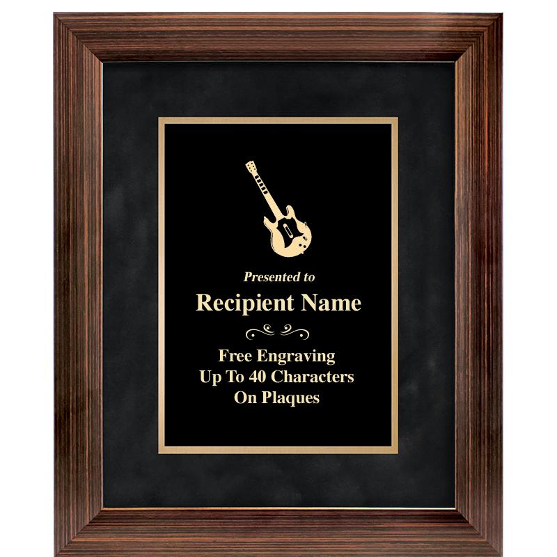 9x11 PARADIGM FRM PLQ BLK-BZ