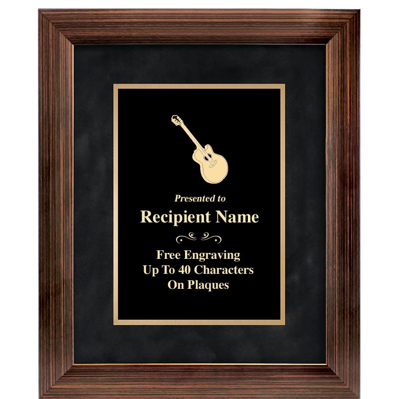 9x11 PARADIGM FRM PLQ BLK-BZ