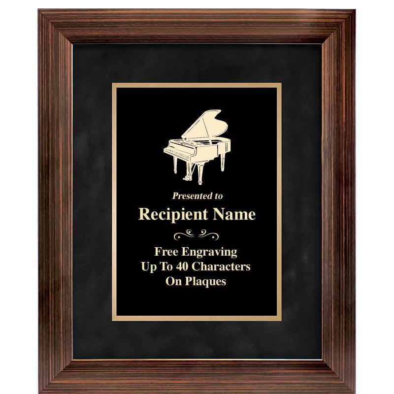 9x11 PARADIGM FRM PLQ BLK-BZ