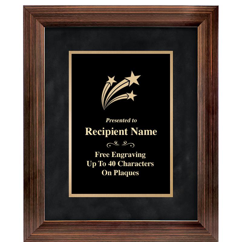 9x11 PARADIGM FRM PLQ BLK-BZ