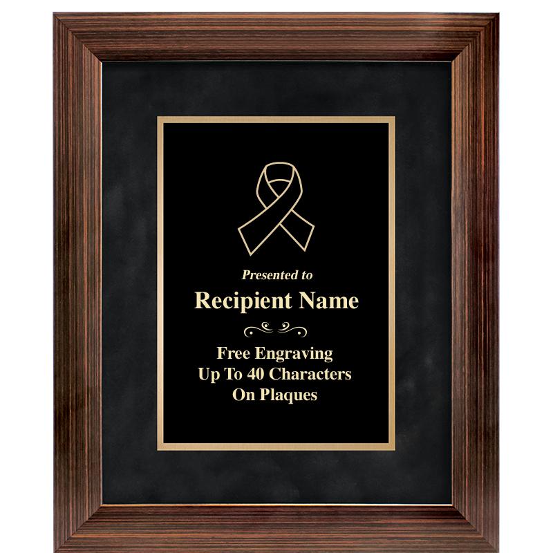 9x11 PARADIGM FRM PLQ BLK-BZ