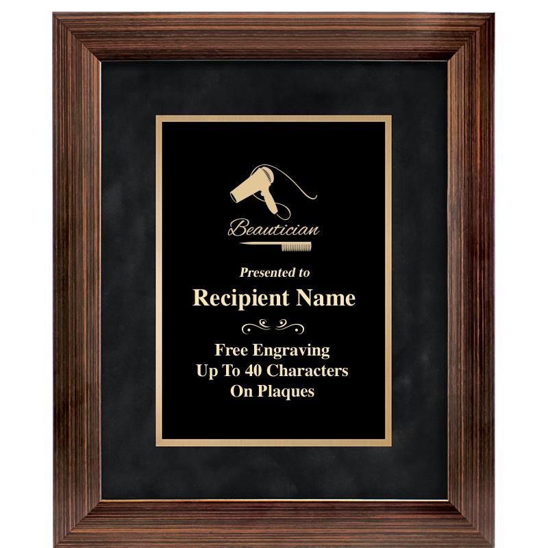 9x11 PARADIGM FRM PLQ BLK-BZ