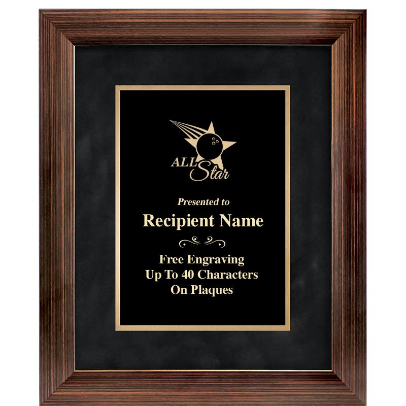 9x11 PARADIGM FRM PLQ BLK-BZ