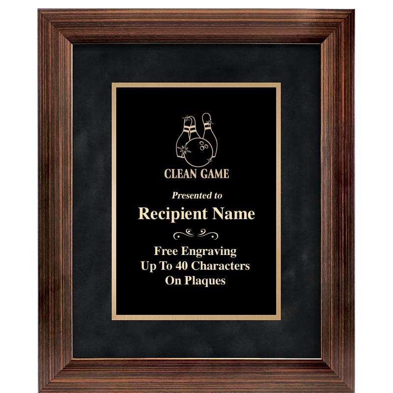 9x11 PARADIGM FRM PLQ BLK-BZ