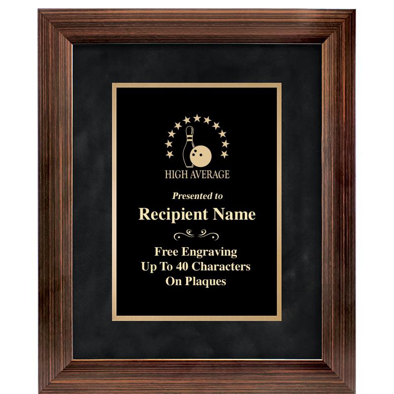 9x11 PARADIGM FRM PLQ BLK-BZ