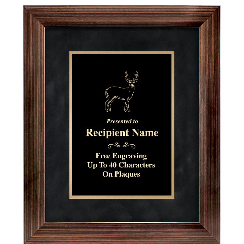 9x11 PARADIGM FRM PLQ BLK-BZ