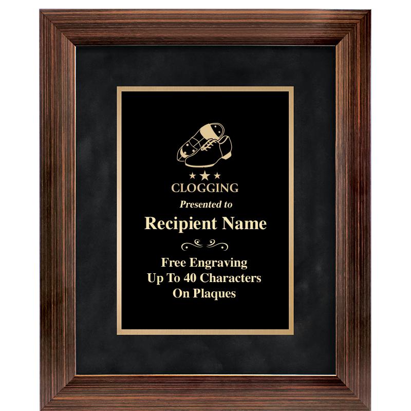 9x11 PARADIGM FRM PLQ BLK-BZ