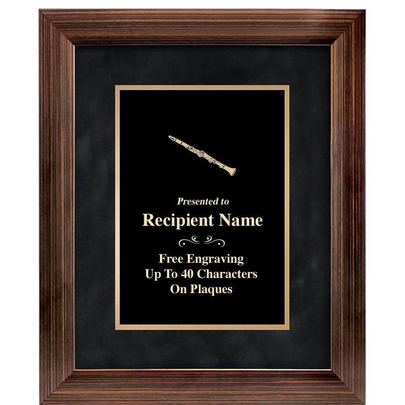 9x11 PARADIGM FRM PLQ BLK-BZ