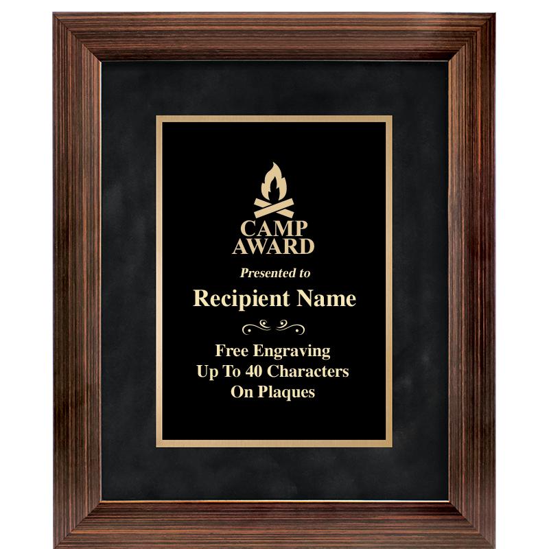 9x11 PARADIGM FRM PLQ BLK-BZ