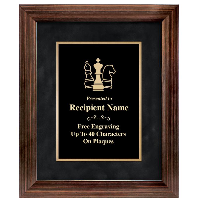 9x11 PARADIGM FRM PLQ BLK-BZ