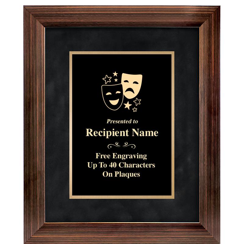 9x11 PARADIGM FRM PLQ BLK-BZ