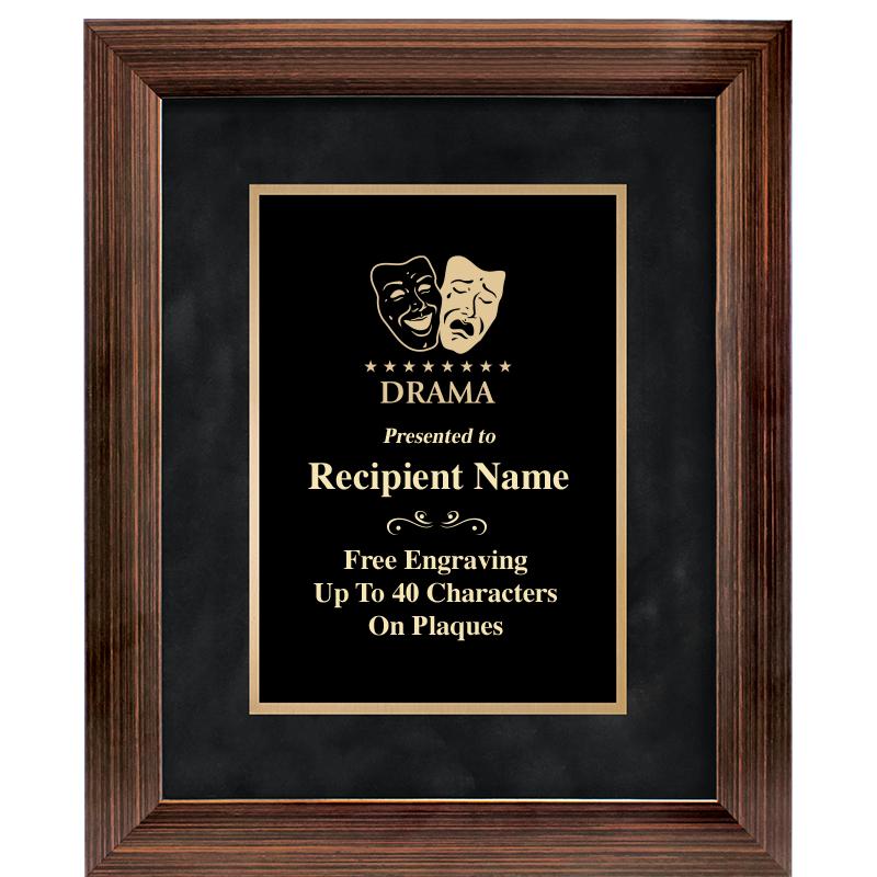 9x11 PARADIGM FRM PLQ BLK-BZ