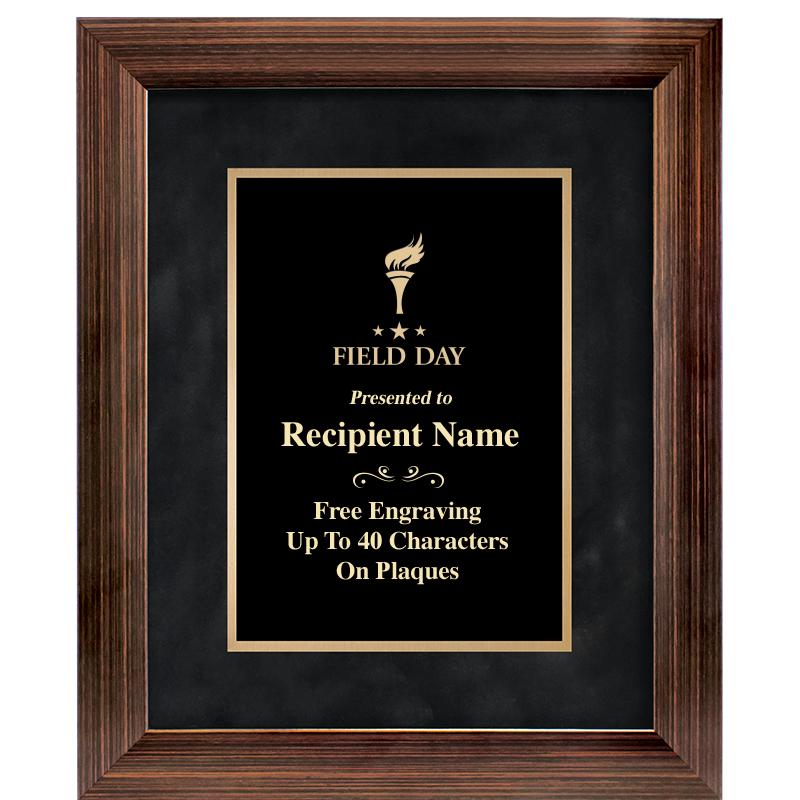 9x11 PARADIGM FRM PLQ BLK-BZ