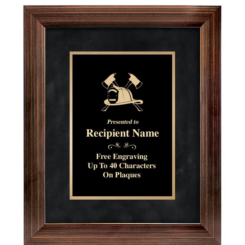 9x11 PARADIGM FRM PLQ BLK-BZ