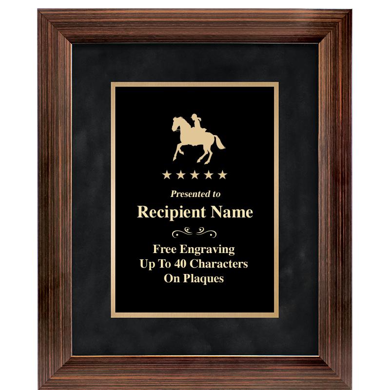 9x11 PARADIGM FRM PLQ BLK-BZ