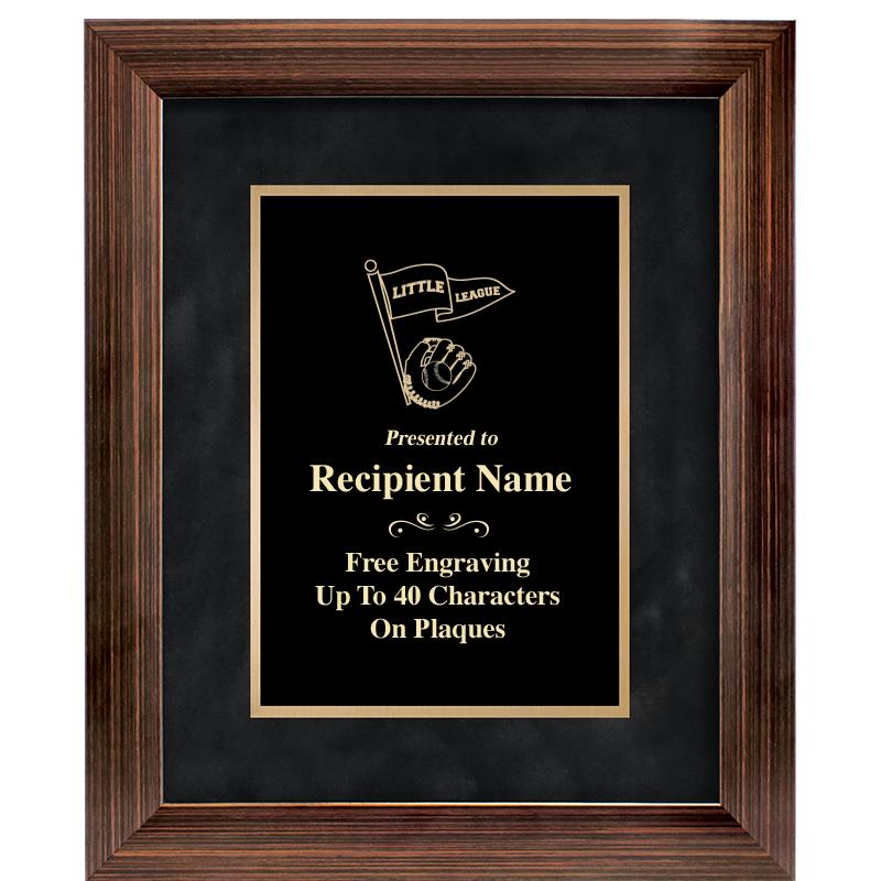 9x11 PARADIGM FRM PLQ BLK-BZ