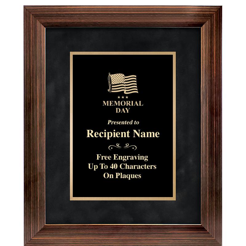 9x11 PARADIGM FRM PLQ BLK-BZ