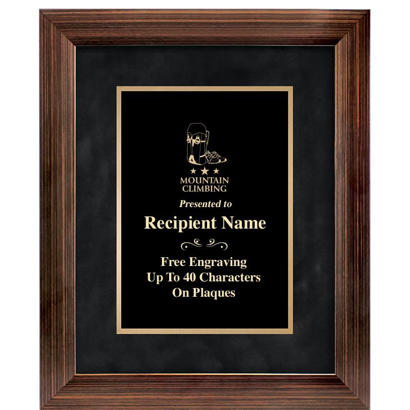 9x11 PARADIGM FRM PLQ BLK-BZ