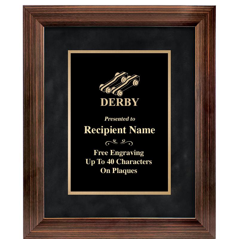 9x11 PARADIGM FRM PLQ BLK-BZ