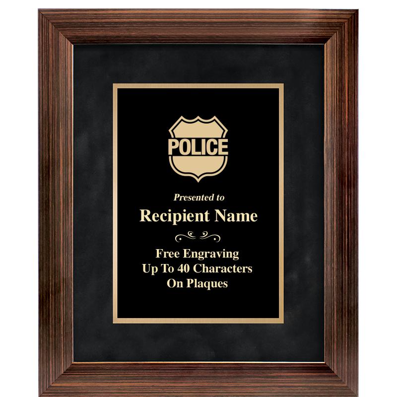 9x11 PARADIGM FRM PLQ BLK-BZ