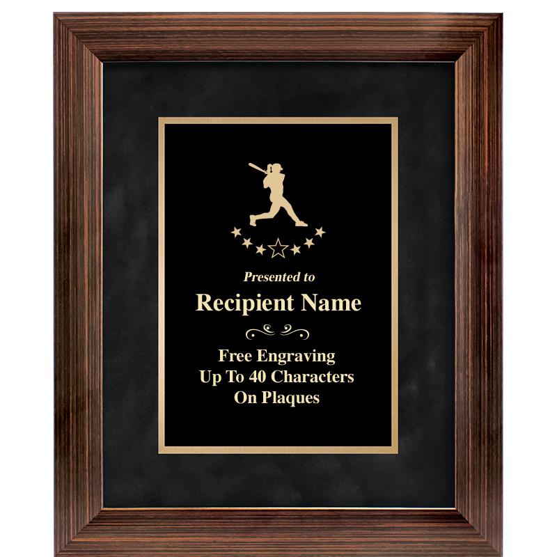 9x11 PARADIGM FRM PLQ BLK-BZ