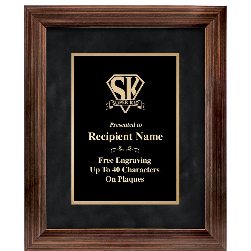 9x11 PARADIGM FRM PLQ BLK-BZ