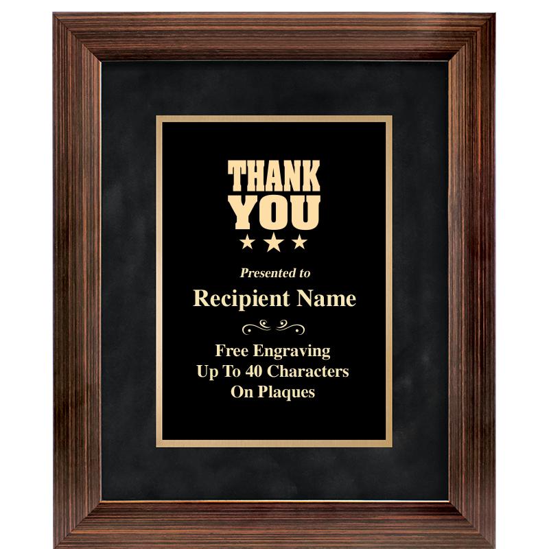 9x11 PARADIGM FRM PLQ BLK-BZ