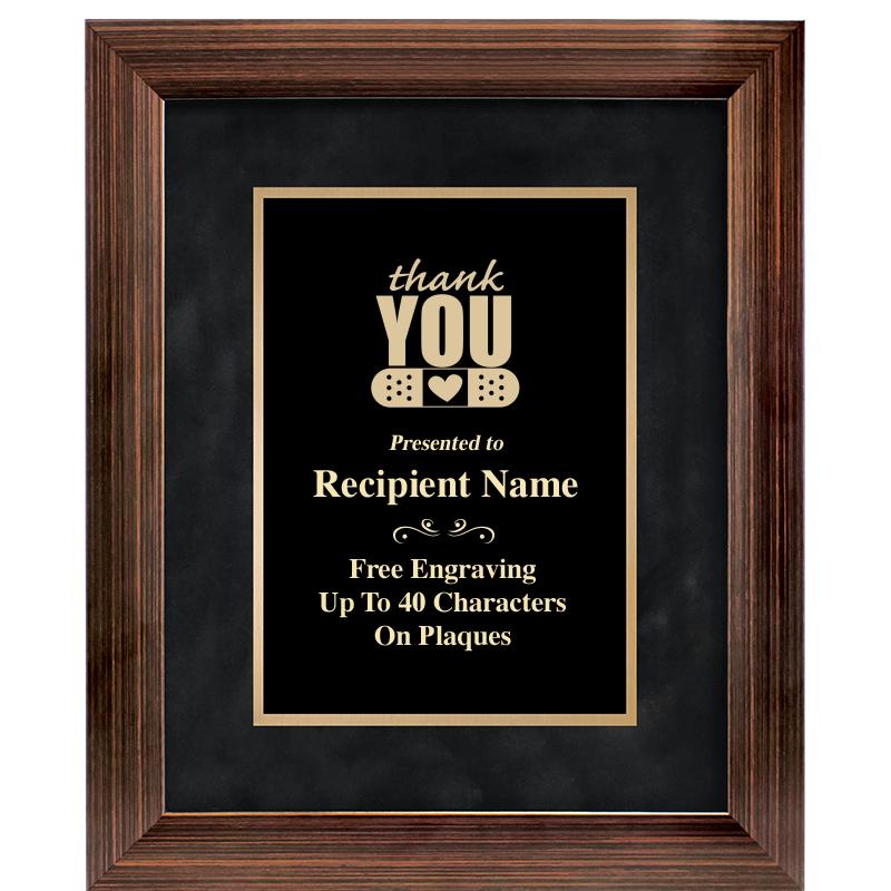 9x11 PARADIGM FRM PLQ BLK-BZ