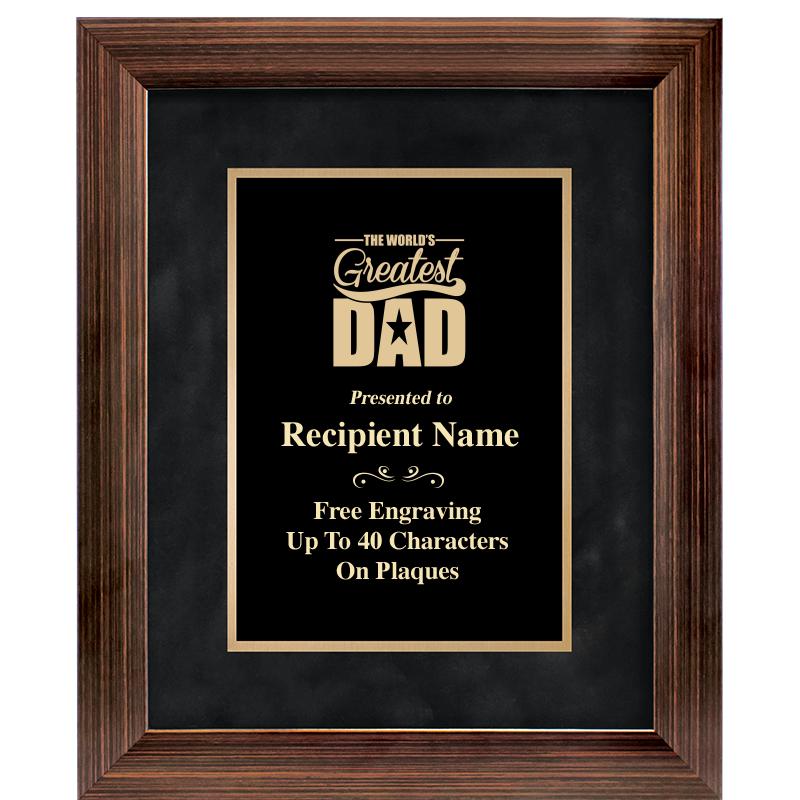 9x11 PARADIGM FRM PLQ BLK-BZ