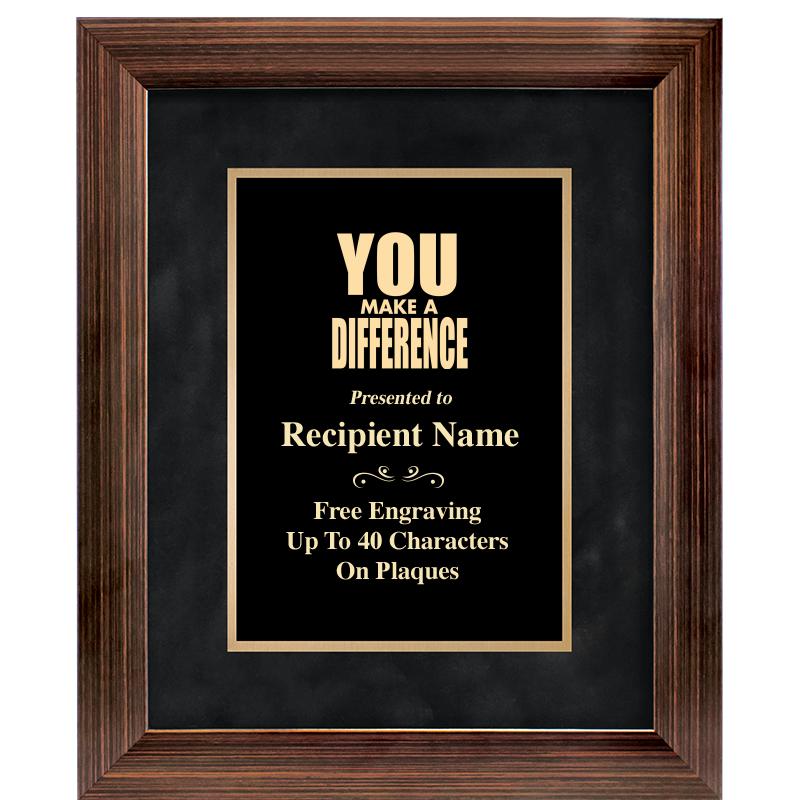 9x11 PARADIGM FRM PLQ BLK-BZ