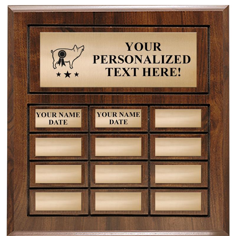 12 PLT-CHERRY WD PERPETUAL PLQ