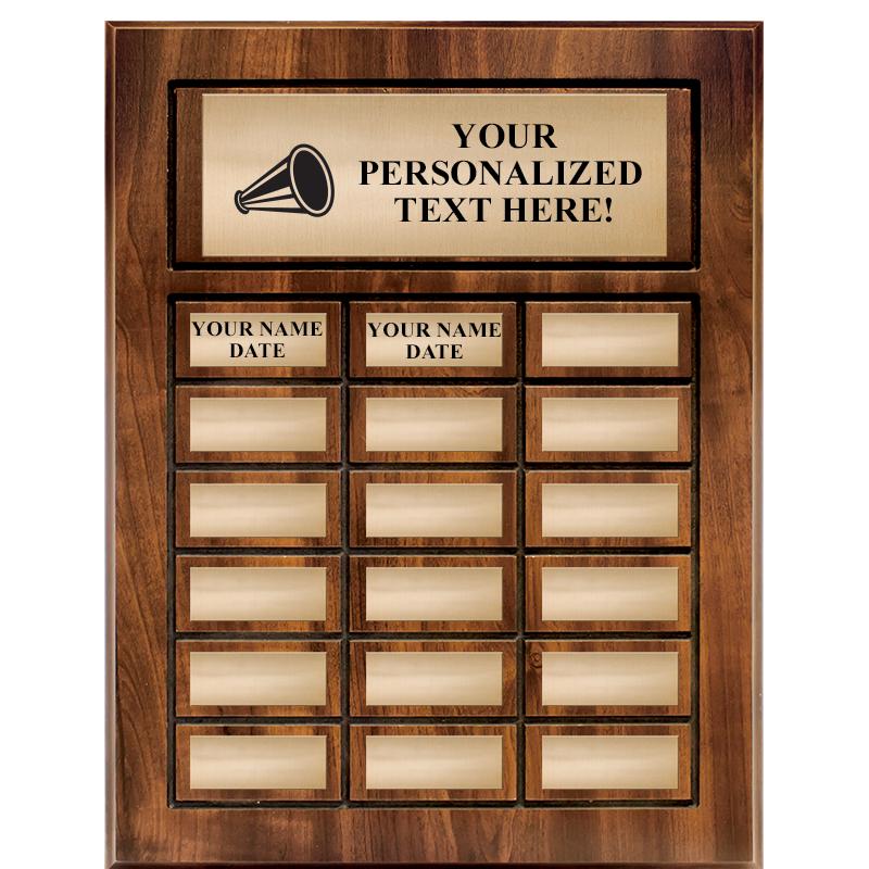 18 PLATES-PERPETUAL PLQ