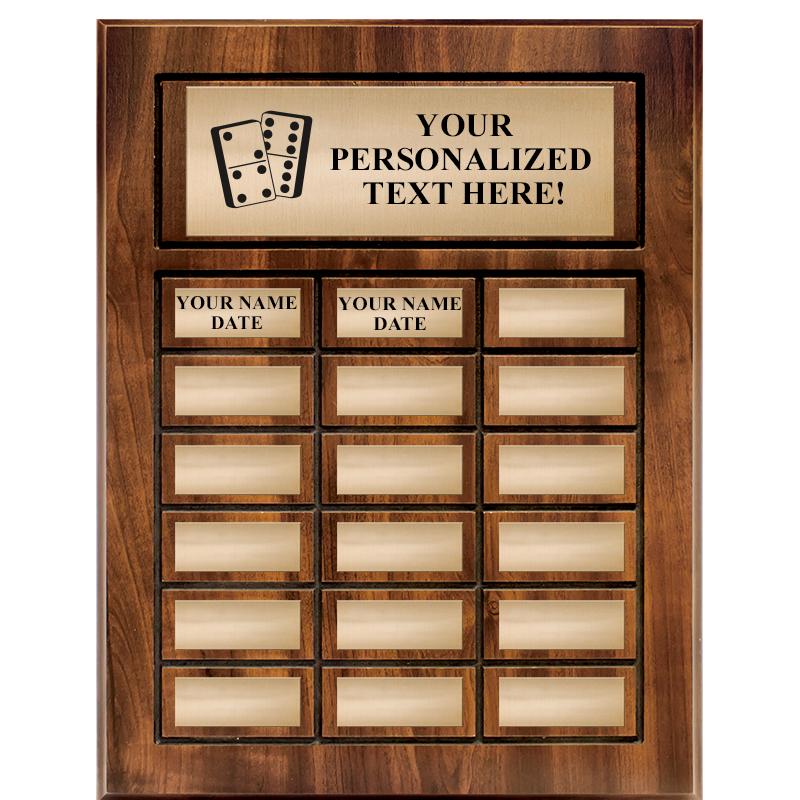 18 PLATES-PERPETUAL PLQ